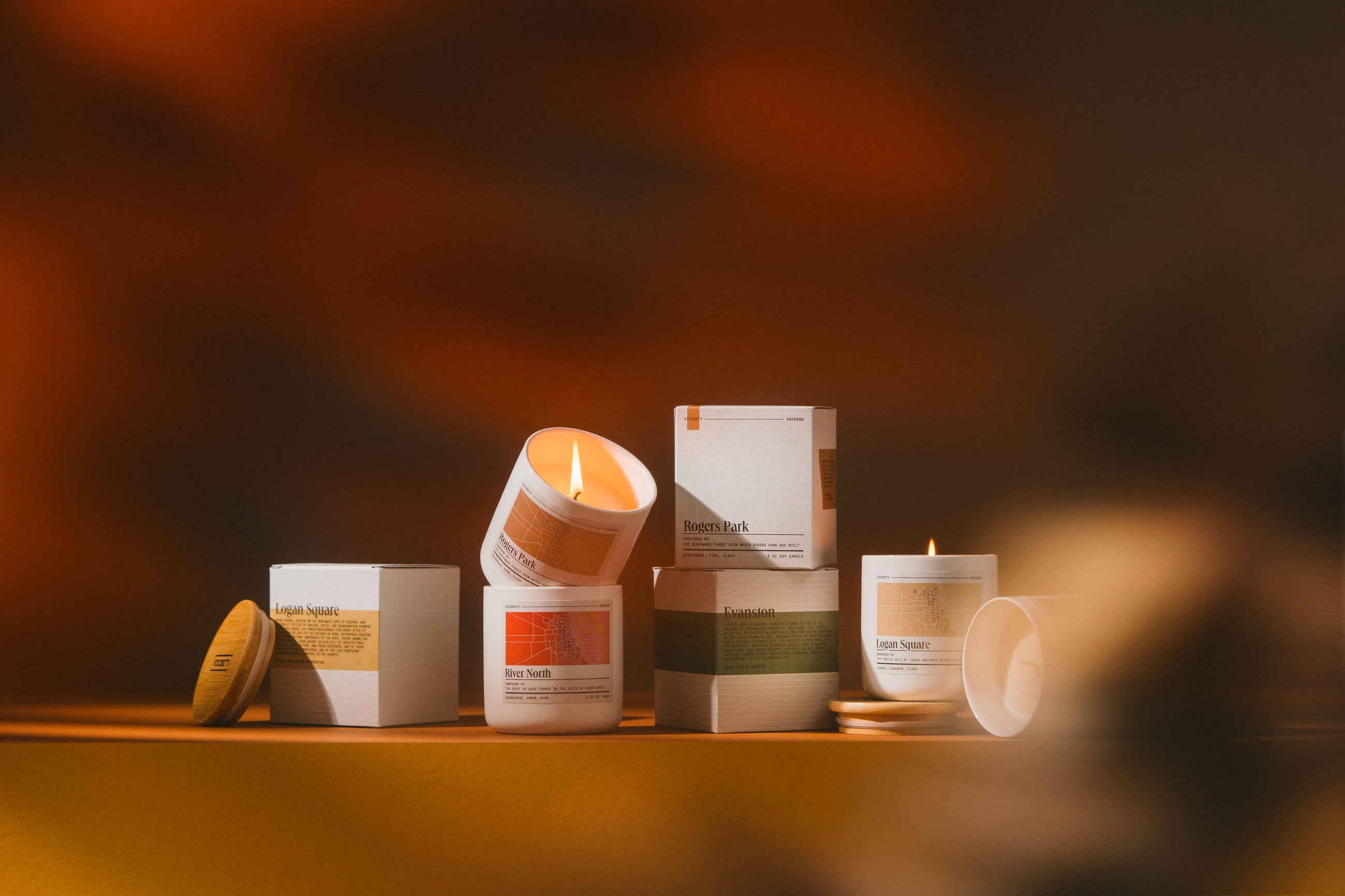 Chicagoland Inspired Candles